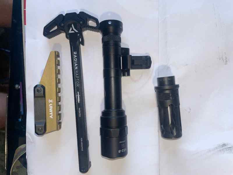 Surefire, Radian, Unity - Parts