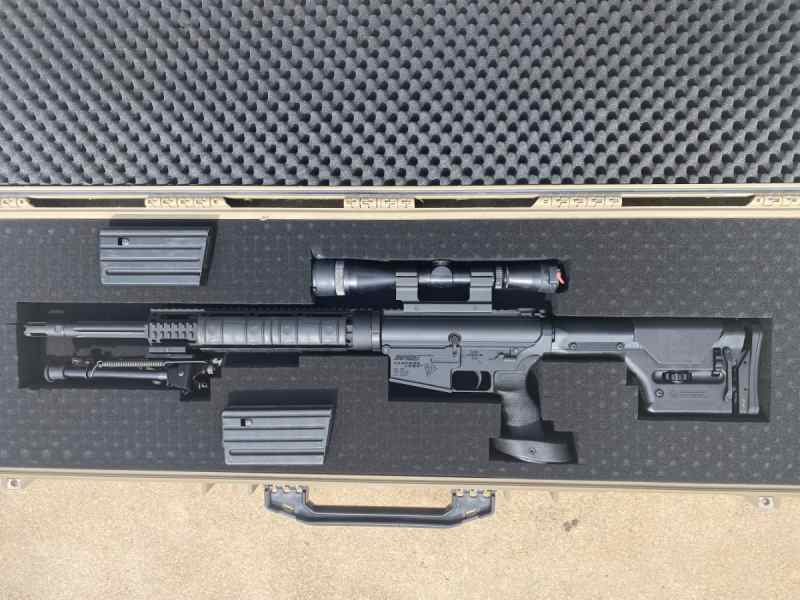 DPMS 308 SASS with Leupold 4-12 VXII