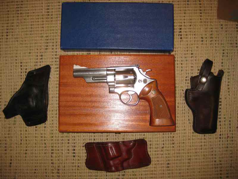 S&amp;W N Frame leather holsters