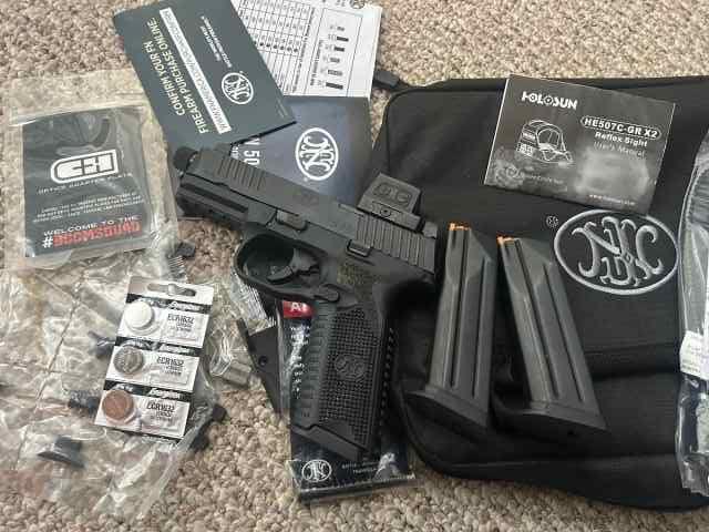 FN 509 Tactical/ Holosun 509T x2 package