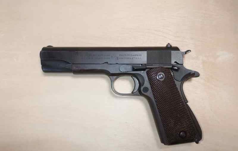 Colt M1911A1 US Army .45 ACP – WWII-Era Classic wi