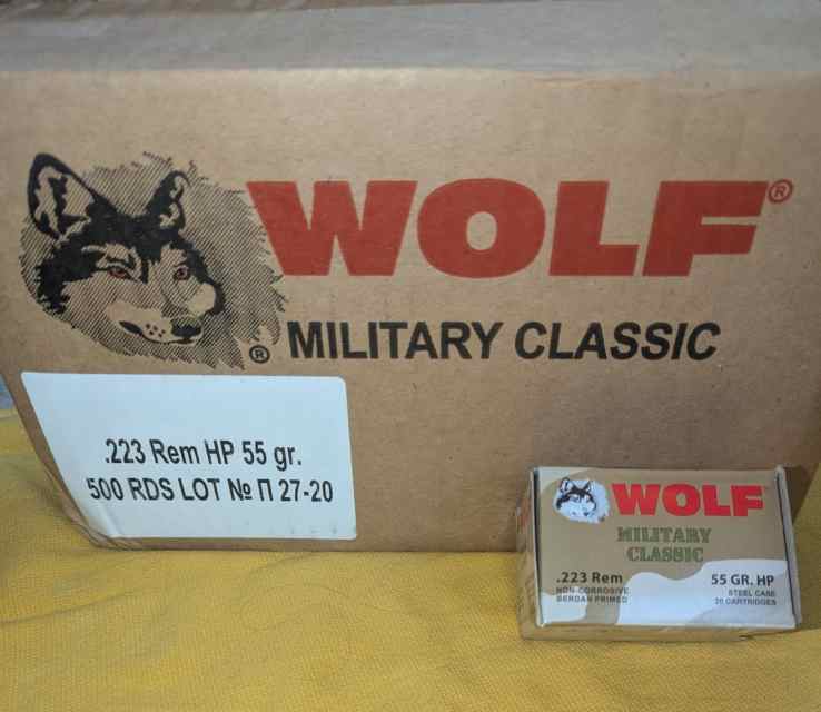 Wolf Barnaul Silver Bear .223 