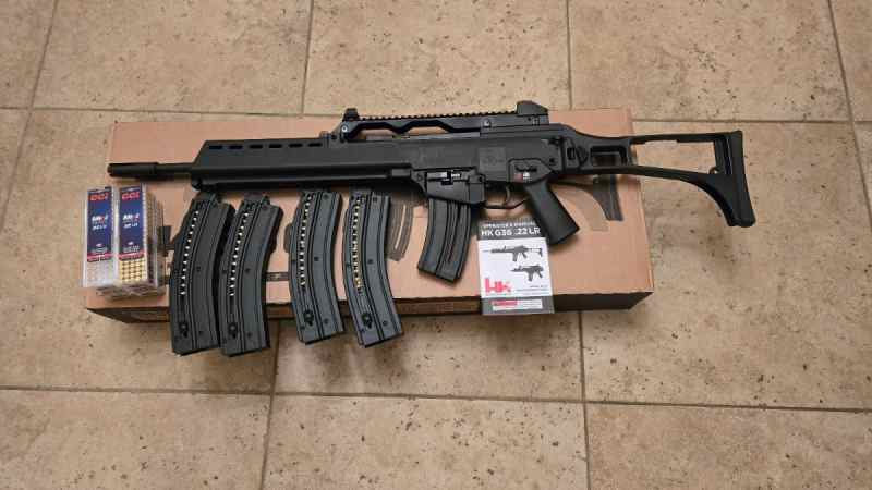 HK G36 22LR  FOR SALE 