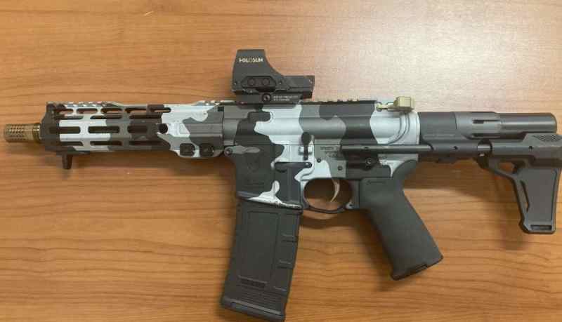 SLR RIFLEWORKS 300 BLK 8&quot; SPIKES ST15 HONEY BADGER