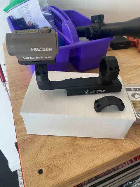 WTT/WTS Leupold MK4 mount w/RDS