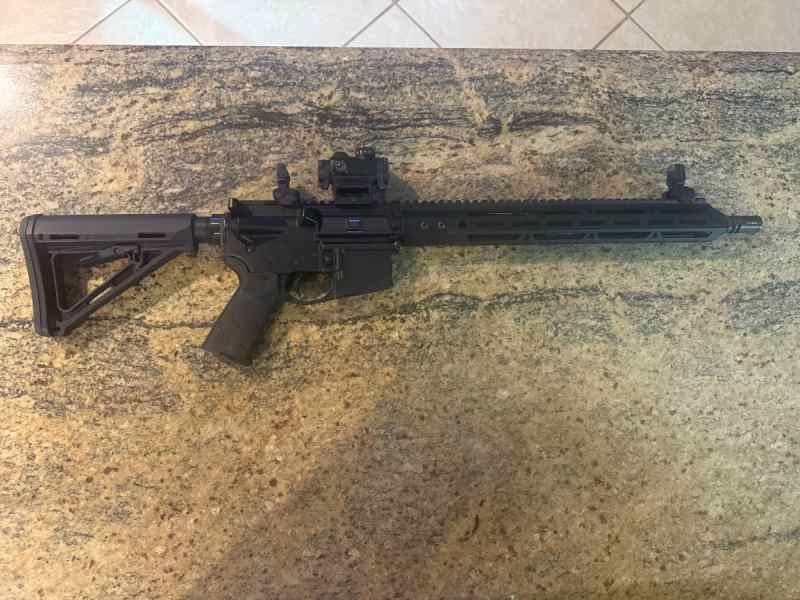 Palmetto  16” full length carbine / Romeo MSR