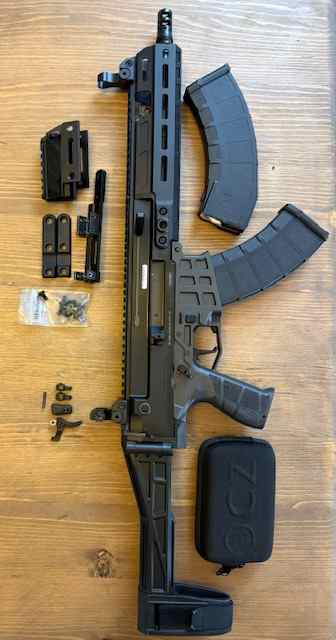 CZ Bren 11.8 7.62X39, CZ Shadow